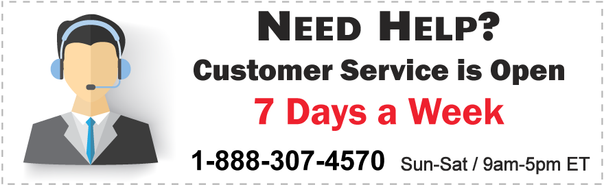 Customer Service 7 Days a Week